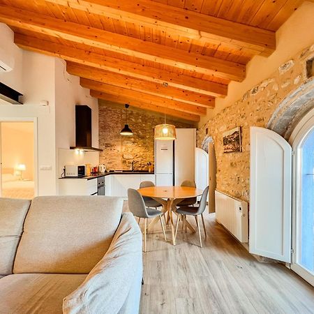 Ganganell Atic Apartamento Con Terraza En Besalú Dış mekan fotoğraf