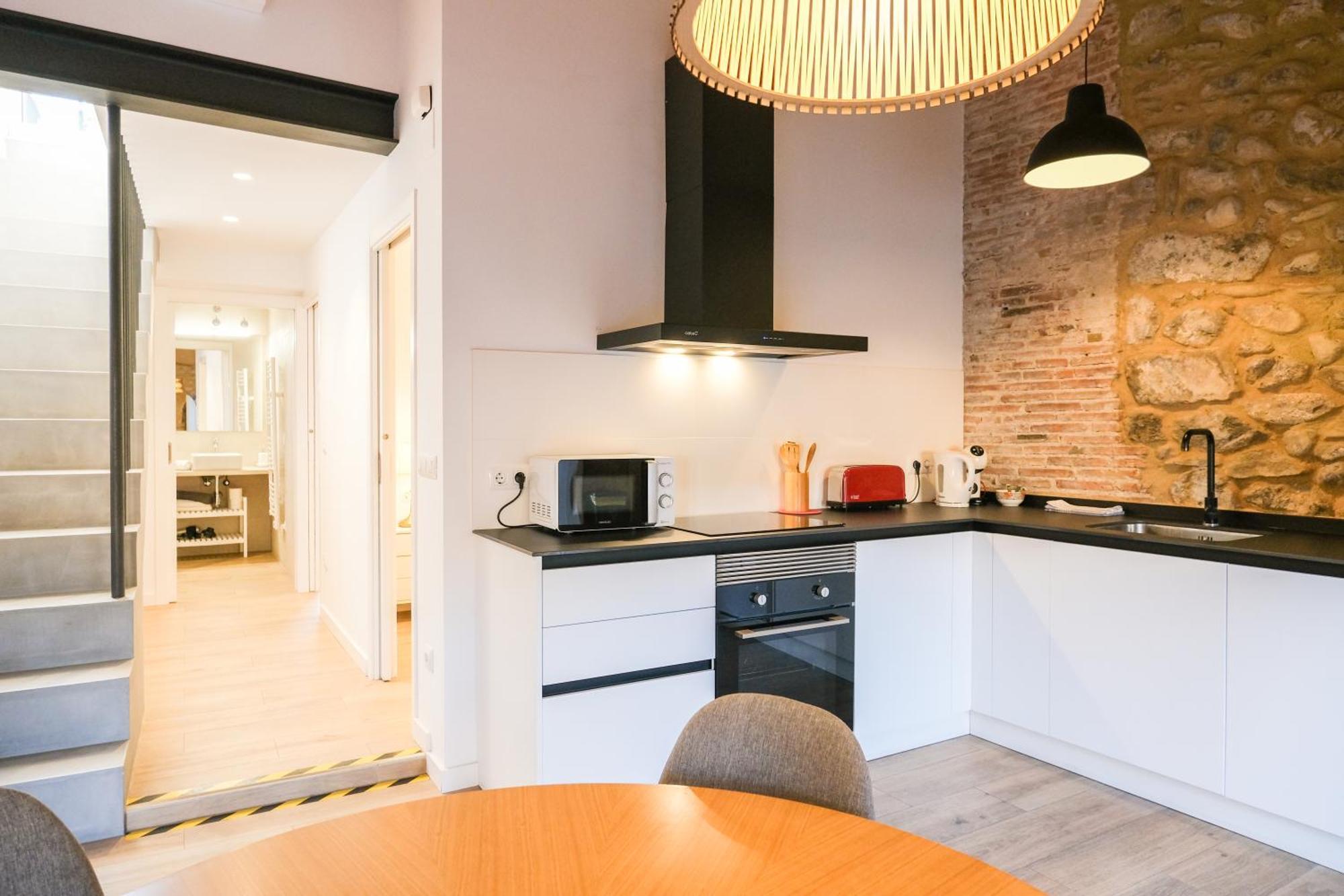 Ganganell Atic Apartamento Con Terraza En Besalú Dış mekan fotoğraf